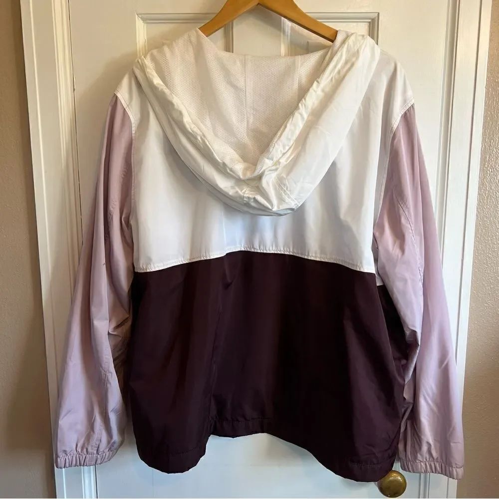 Old Navy 1/4 Zip Colorblock Windbreaker - Picture 3 of 6